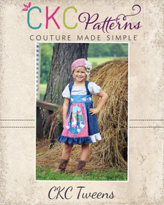 Tanya's Tie-Back Dress Sizes 6/12m to 15/16 Kids PDF Pattern Tanya's Tie-Back Dress Sizes 6/12m to 15/16 Kids PDF Pattern