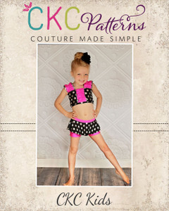 Tyra's Ruffled Tank Sizes 2T to 8 Kids PDF Pattern