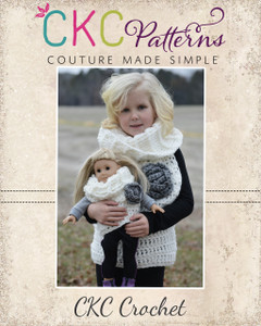 Esme’s Cowl Vest Crochet PDF Pattern Esme’s Cowl Vest Crochet PDF Pattern