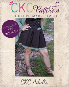 Stormy's Skater Skirt Sizes XXS to 3X Adults PDF Pattern