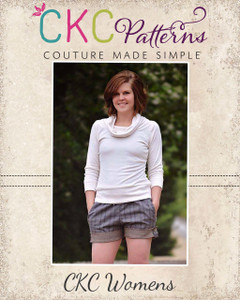 Blossom's Tab Shorts Sizes XS to XL Adults PDF Pattern Blossom's Tab Shorts Sizes XS to XL Adults PDF Pattern