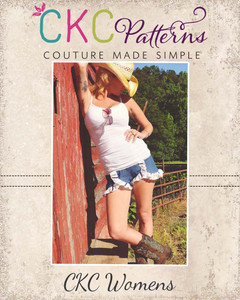 Kristine's Ruffled Shorts Sizes XS to XL Adults PDF Pattern Kristine's Ruffled Shorts Sizes XS to XL Adults PDF Pattern