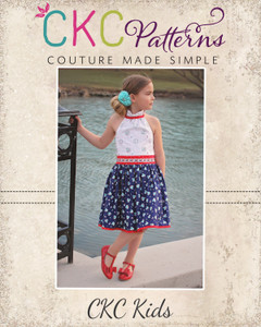 Rosetta's Ruffle Neck Dress and Top Sizes 6/12m to 15/16 Kids and Dolls PDF Pattern Rosetta's Ruffle Neck Dress and Top Sizes 6/12m to 15/16 Kids and Dolls PDF Pattern