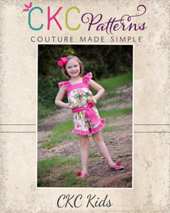 Karrington’s Summer Romper Sizes 6/12m to 8 Kids PDF Pattern Karrington’s Summer Romper Sizes 6/12m to 8 Kids PDF Pattern
