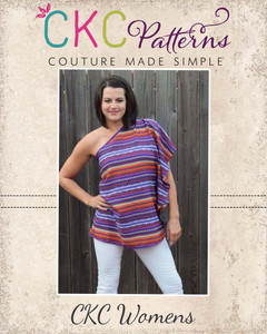 Milan’s One‐Shoulder Top and Dress Sizes XS to 5X Adults PDF Pattern Milan’s One‐Shoulder Top and Dress Sizes XS to 5X Adults PDF Pattern