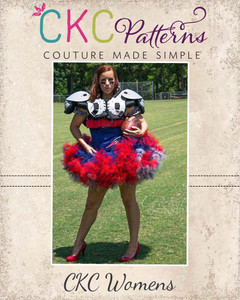 Miki's Rock Star Petti Tutu Sizes 7/8 Kids to XL Adults PDF Pattern
