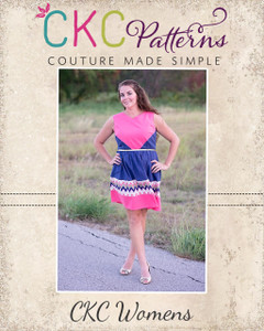 Maggie's Perfect Color Block Dress and Tunic Sizes XS to XL Adults PDF Pattern Maggie's Perfect Color Block Dress and Tunic Sizes XS to XL Adults PDF Pattern