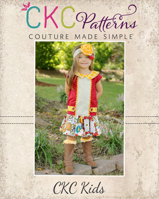 Della's Drop Waist Panel Dress and Tunic Sizes 2T to 14 Kids and Dolls ...