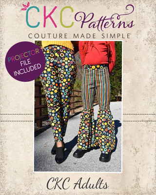 Greenwich's Pleated Leg Pants Sizes XXS to 3X Adults PDF Pattern