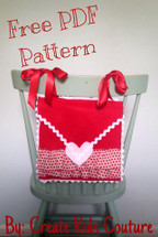 Ruffled Chair Envelope Ruffled Chair Envelope