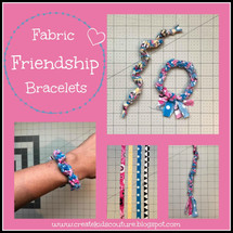 Fabric Friendship Bracelets
