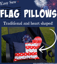 Patriotic Flag Pillow Patriotic Flag Pillow