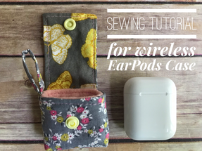 Sewing Tutorial for Wireless EarPods Case