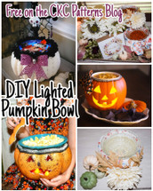 CKC's Spooky Side:  Light Up Pumpkin Treat Bowl CKC's Spooky Side:  Light Up Pumpkin Treat Bowl