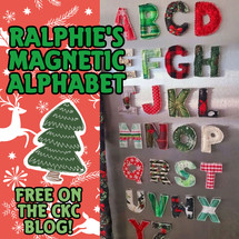 12 Days of Christmas: Ralphie's Magnetic Alphabet 12 Days of Christmas: Ralphie's Magnetic Alphabet