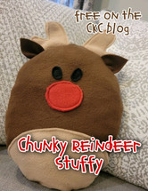 12 Days of Christmas: Chunky Reindeer Plush 12 Days of Christmas: Chunky Reindeer Plush