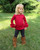 Rainey's Knit Ruffle Sleeve Top Sizes NB to 14 Kids and Dolls PDF Pattern