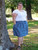 Bentlee's Button-Up Skirt Sizes XXS to 4X Adults PDF Pattern