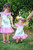 Rose's Ruffle Neck Dress Sizes 6/12m to 8 Kids and Dolls PDF Pattern