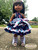 Francesca's Frilly Ruffle Dress Sizes NB to 8 Kids and Dolls PDF Pattern
