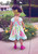 Larkin's Fancy Party Dress Sizes NB to 16 Kids and Dolls PDF Pattern