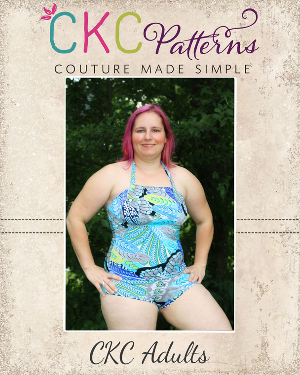Naomi's Ruffle Bikini Sizes XS to XL Adults PDF Pattern