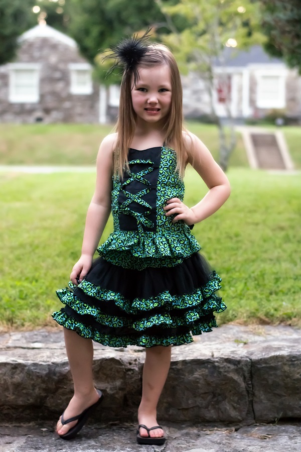 Charlotte's Corset Top Sizes 6/12m to 8 Kids and Dolls PDF Pattern