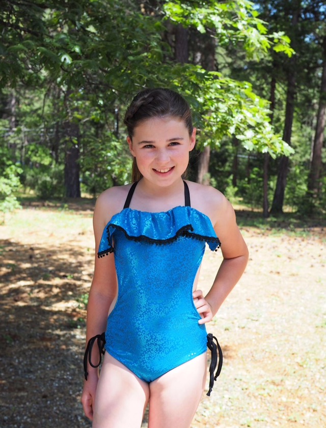 Uniqua’s Monokini Sizes 2T to 15/16 Kids and Dolls PDF Pattern