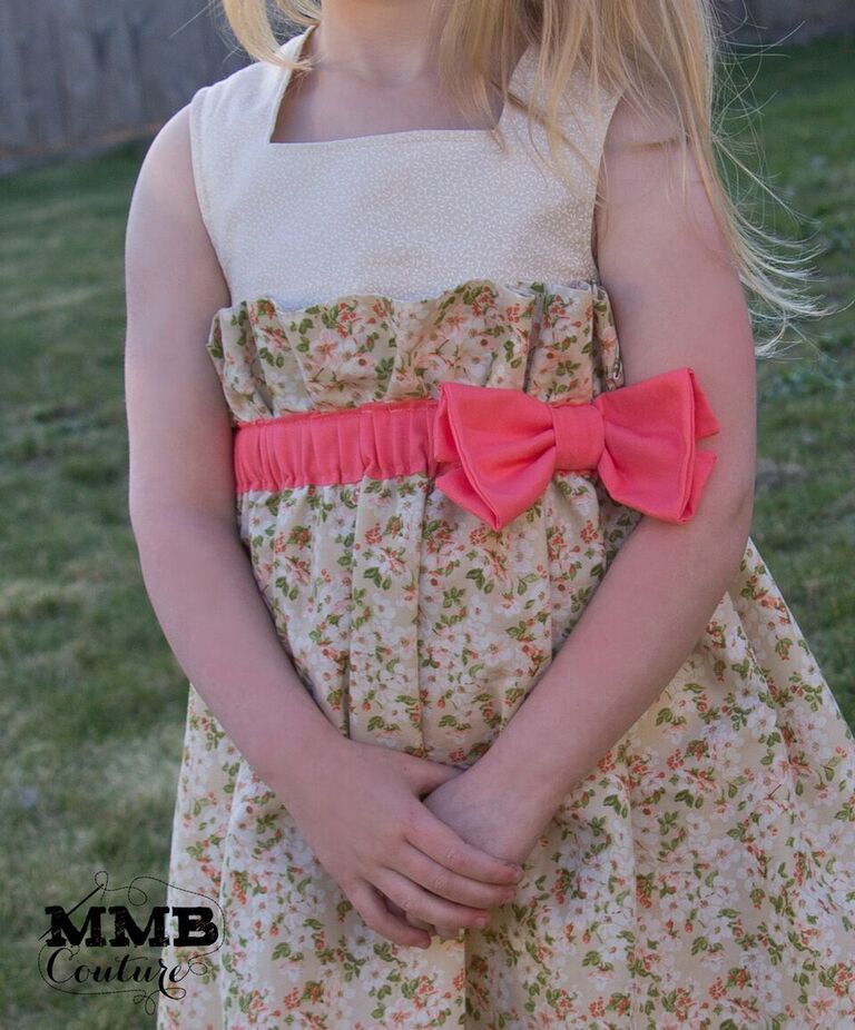 Joslynn's Gathered Dress and Top Sizes NB to 8 Kids and Dolls PDF