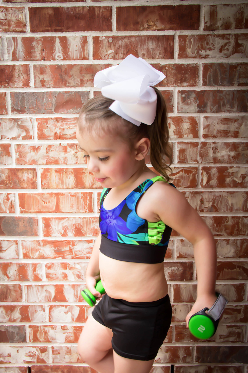 matching sports bra and tights