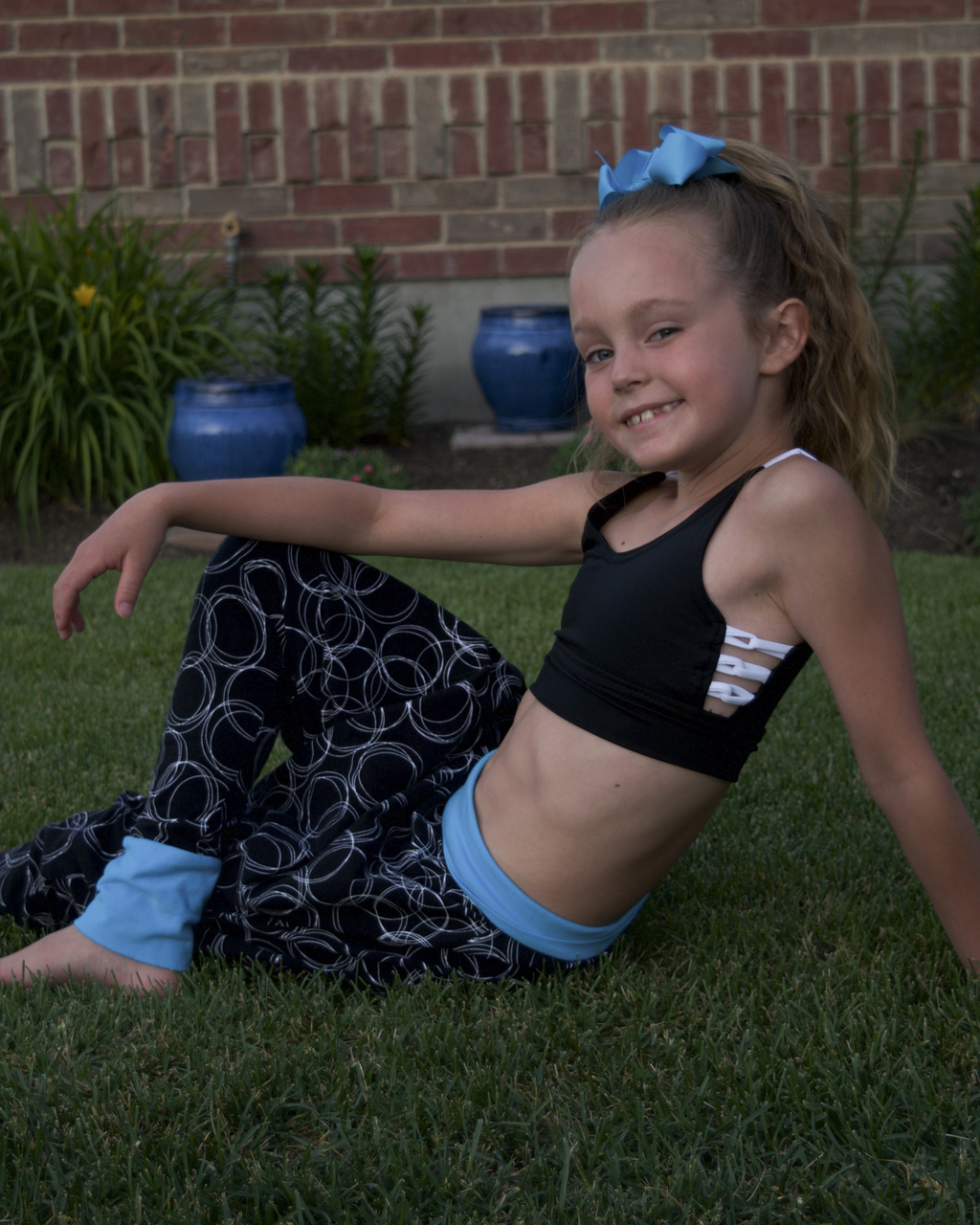 Laura's Loop-to-Loop Sports Bra Sizes 2T to 14 Kids PDF Pattern