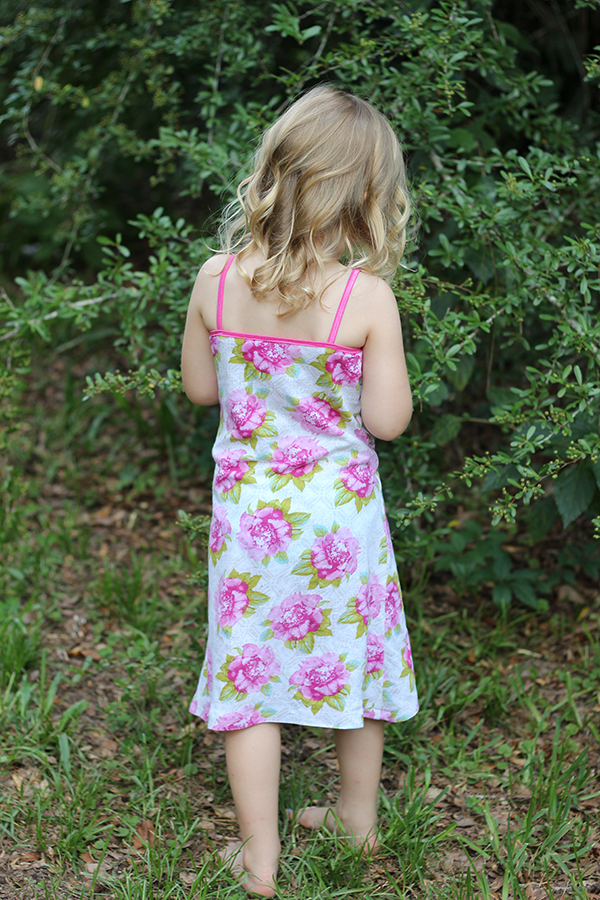 Nola's Cami Top, Slip, and High-Low Dress Sizes 2T to 14 Kids PDF Pattern
