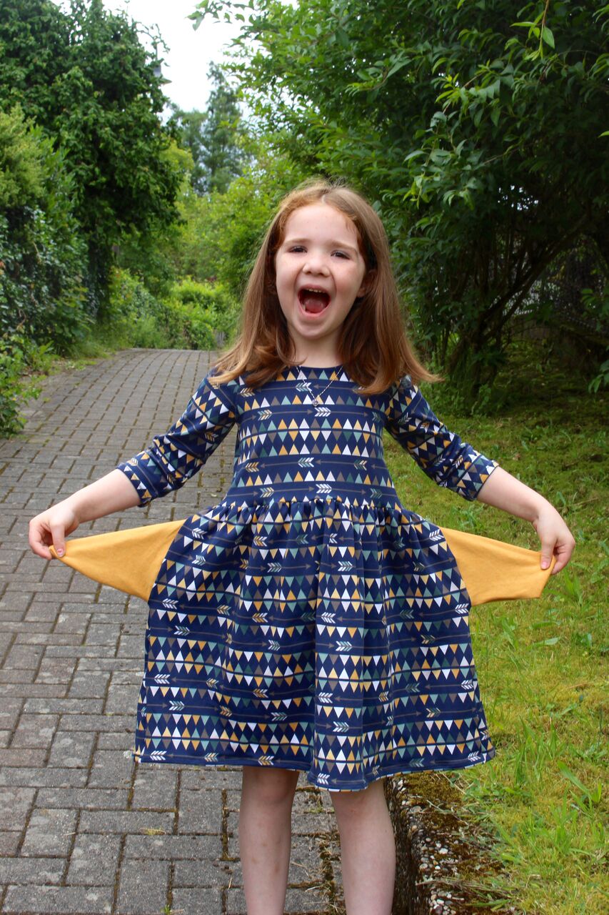 Amy's Knit Bow Dress and Maxi Sizes NB 