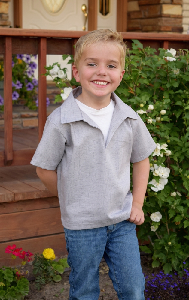 Merrick's Prince & Pirate Shirt Sizes NB to 14 Kids PDF Pattern