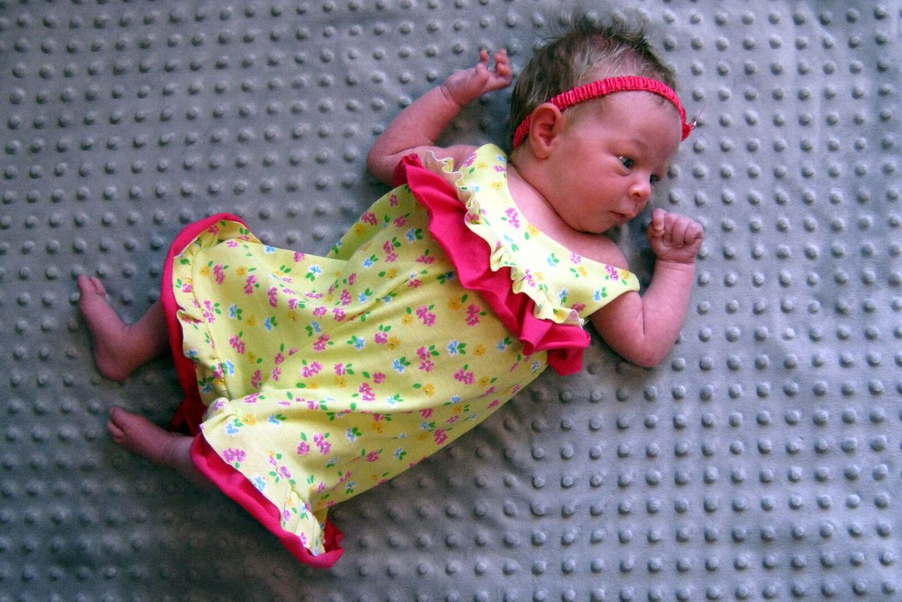 Sarah's Romper Sizes NB to 18/24m Babies PDF Pattern