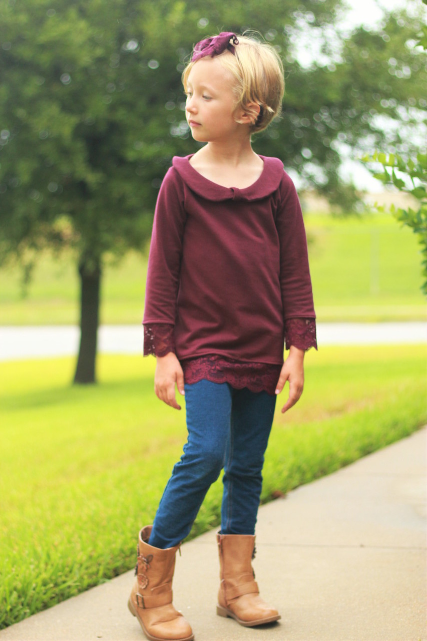 Taryn's Timeless T-Shirt, Tunic, and Dress Sizes 2T to 14 Kids PDF Pattern