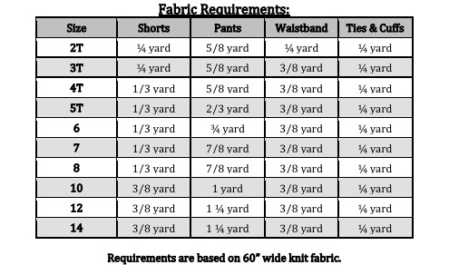 Cambodia's Comfy Pants Sizes 2T to 14 Kids PDF Pattern