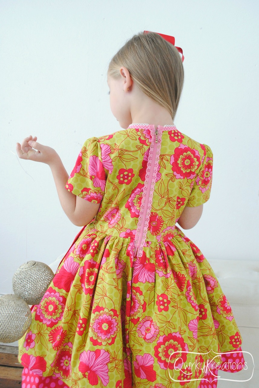 Ellie's Scalloped Party Dress PDF Pattern