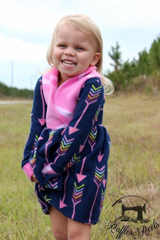 Create Kids Couture: Kid Project: No-Sew Double Layer Fleece