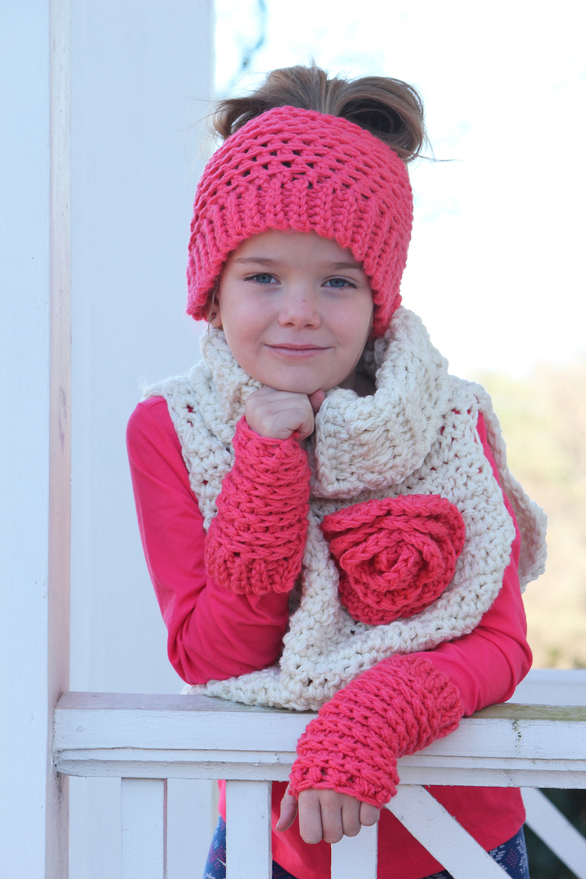 Fabby's Fingerless Crochet Gloves PDF Pattern