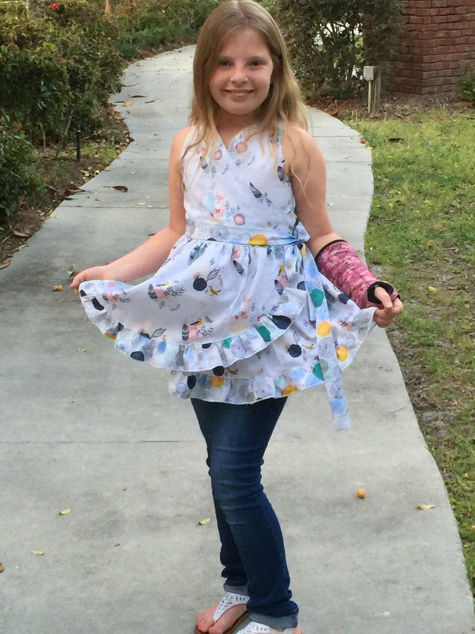 Melanie’s Wrap Dress & Top PDF Pattern