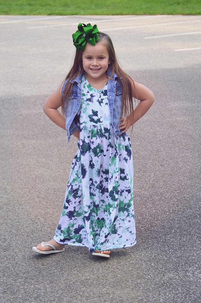 Lynlee's Top, Dress and Maxi Sizes NB to 14 Kids PDF Pattern