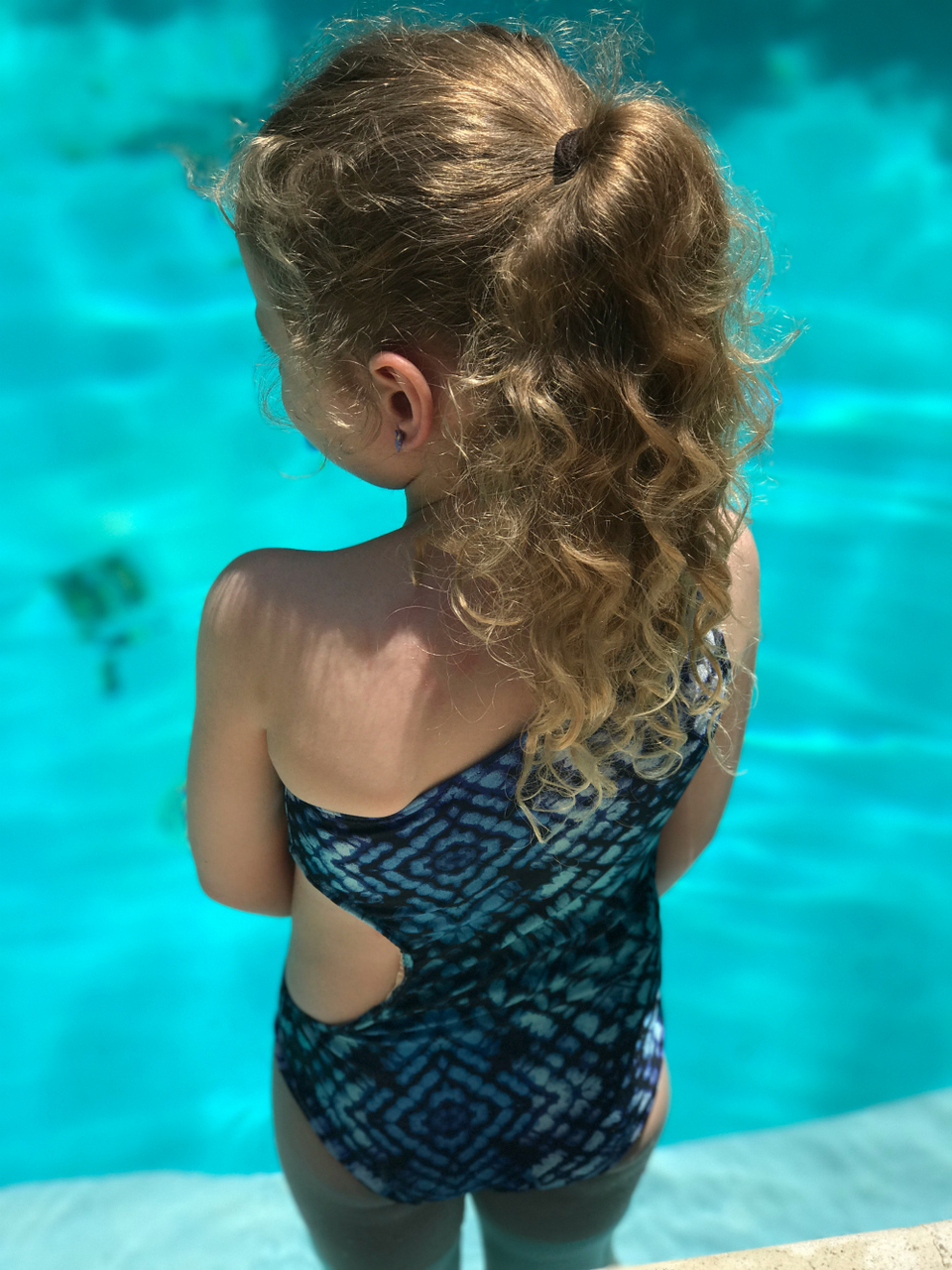 Yeal's Unique One Shoulder Swimsuit Sizes NB to 14 Girls and Dolls