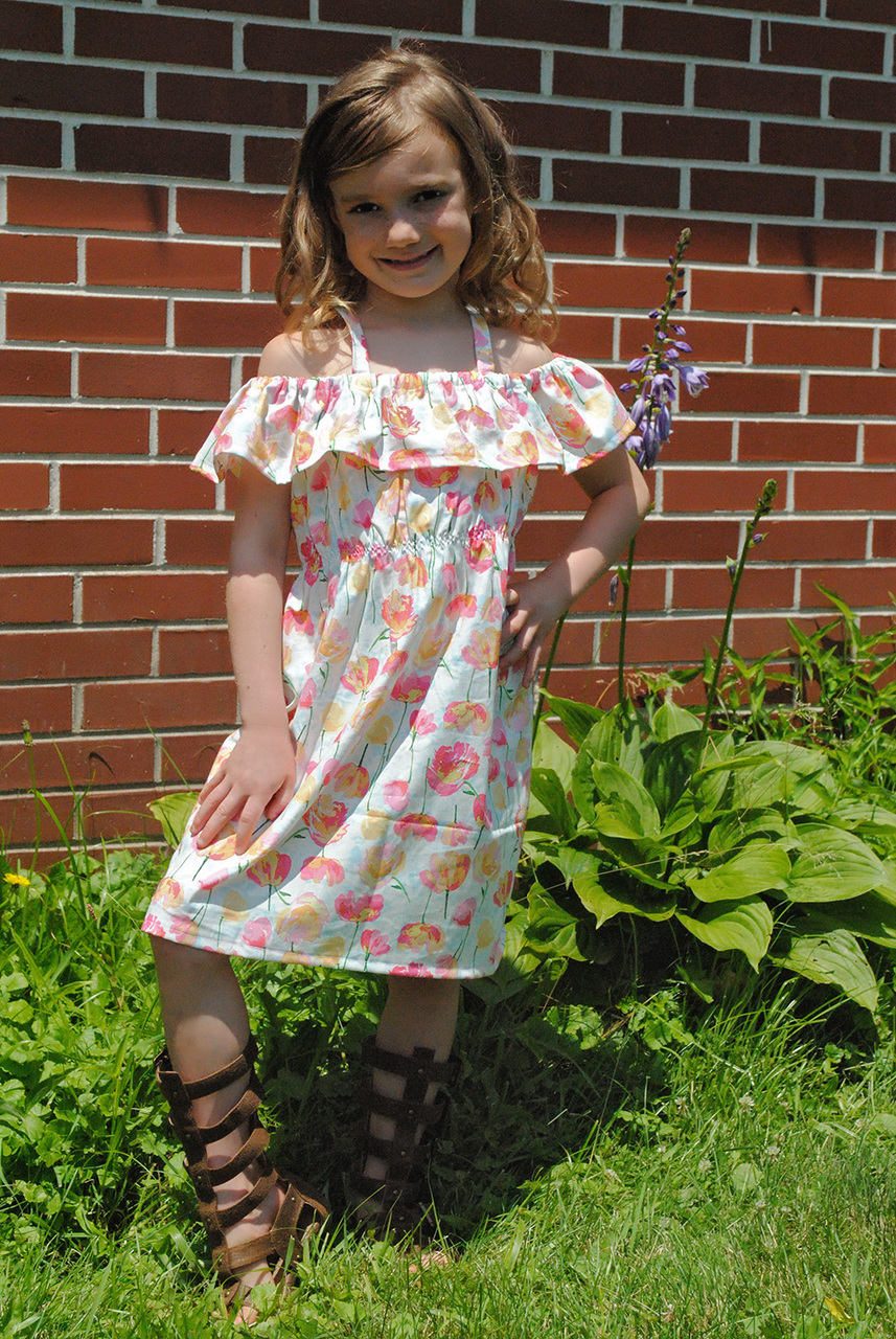 Marina's Ruffle Crop, Top, Dress and Maxi PDF Pattern