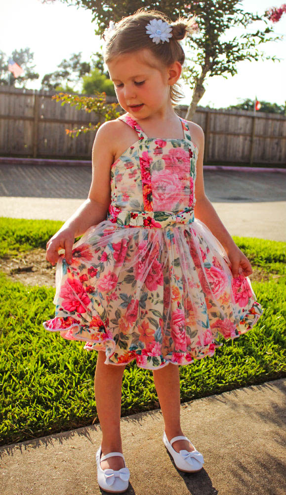 Tayana’s Tulle Dress Sizes NB to 14 Girls and Dolls PDF Pattern