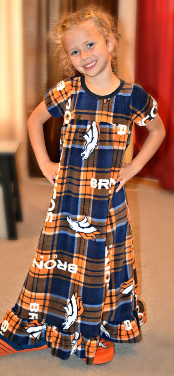 long fleece nightdresses