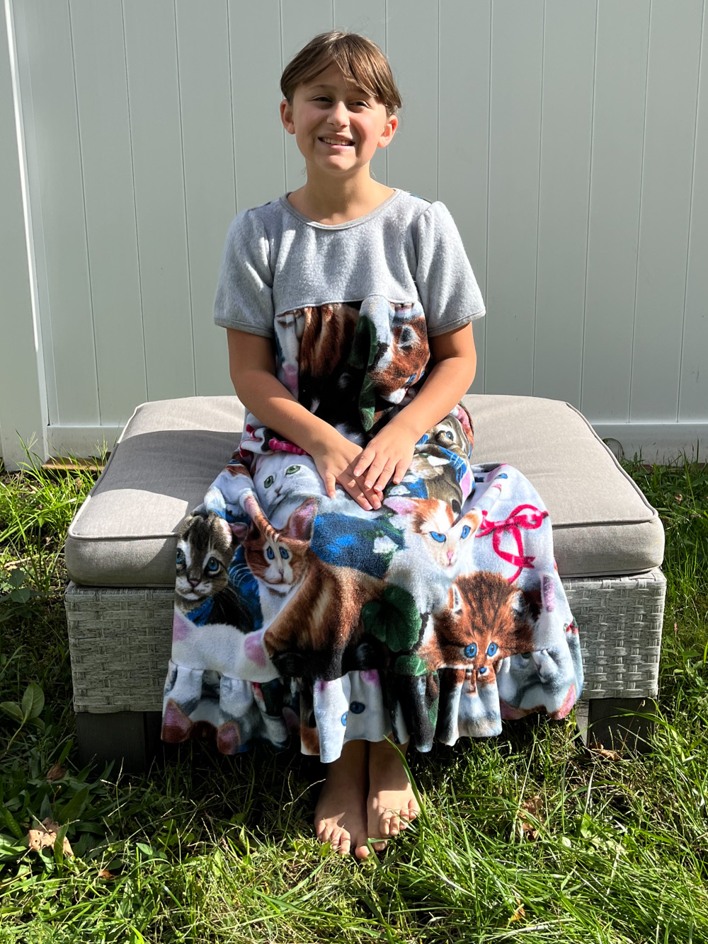 Create Kids Couture: Kid Project: No-Sew Double Layer Fleece