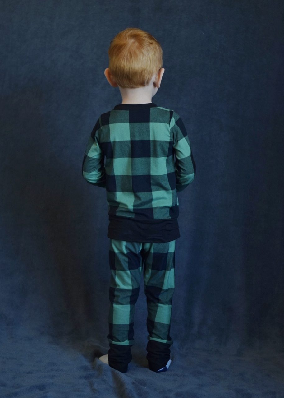 Aries’ Two-Piece Knit Pajamas Sizes 2T to 14 Kids PDF Pattern