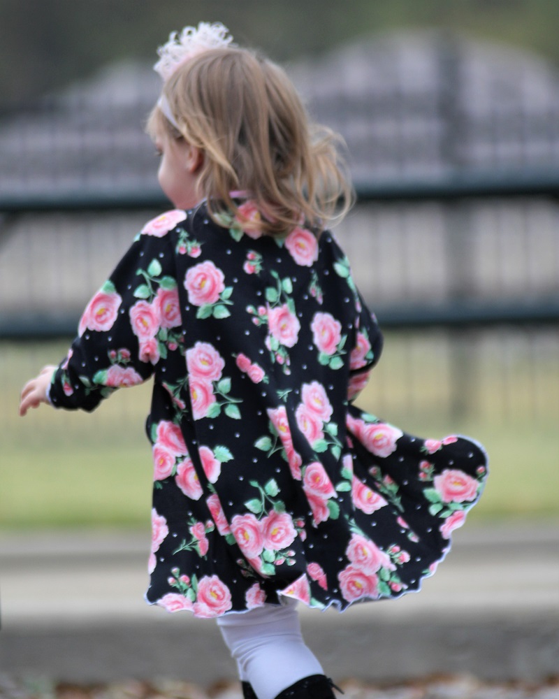 FREE Kimono Jacket Pattern for Girls 2-14