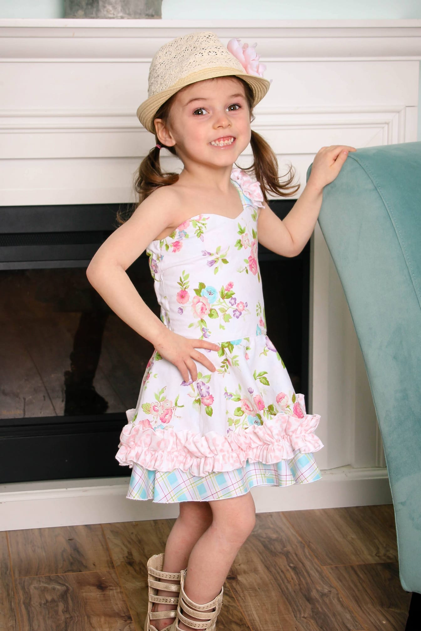 Briar's Beautiful Top, Dress, Maxi and Romper Sizes NB to 14 Kids and Dolls  PDF Pattern